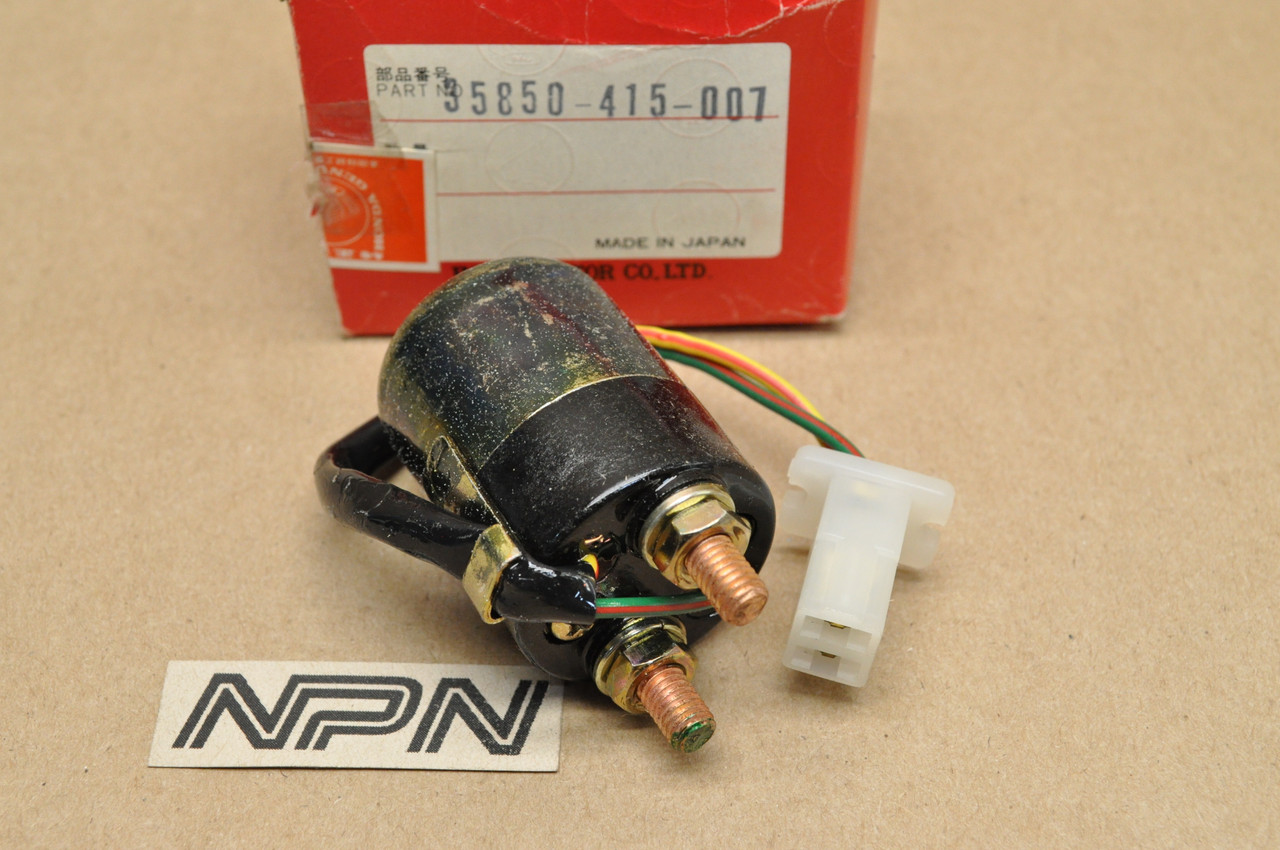 NOS Honda 1979-80 CBX 78-82 CX500 Starter Solenoid Magnetic Switch 35850-415-007