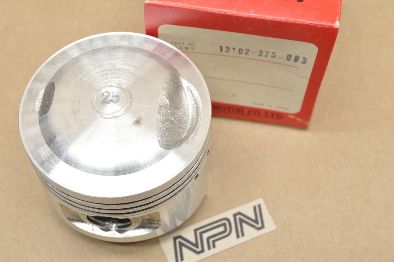 NOS Honda 1975-76 CB500 T .25 Oversize Piston 13102-375-003