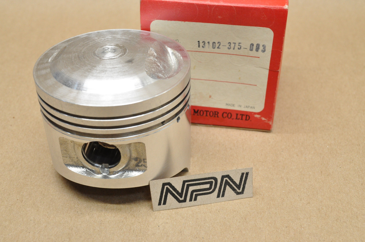 NOS Honda 1975-76 CB500 T .25 Oversize Piston 13102-375-003