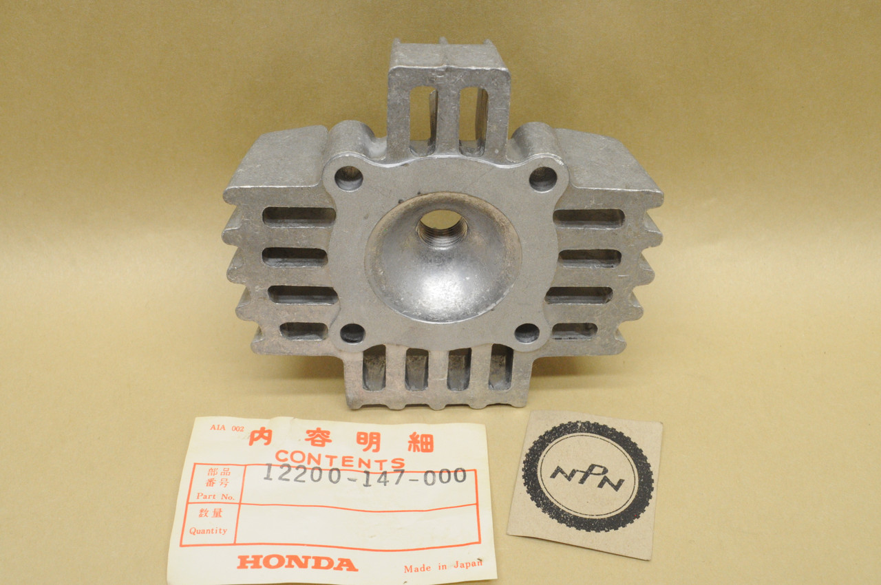 NOS Honda 1977 NA50 Cylinder Head 12200-147-000