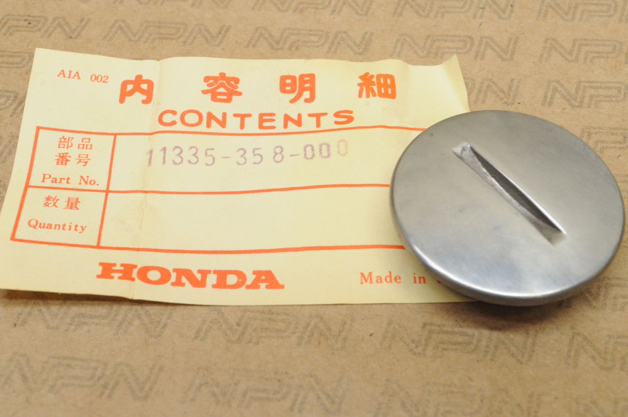 NOS Honda MT250 K1 Clutch Adjustment Cap 11335-358-000