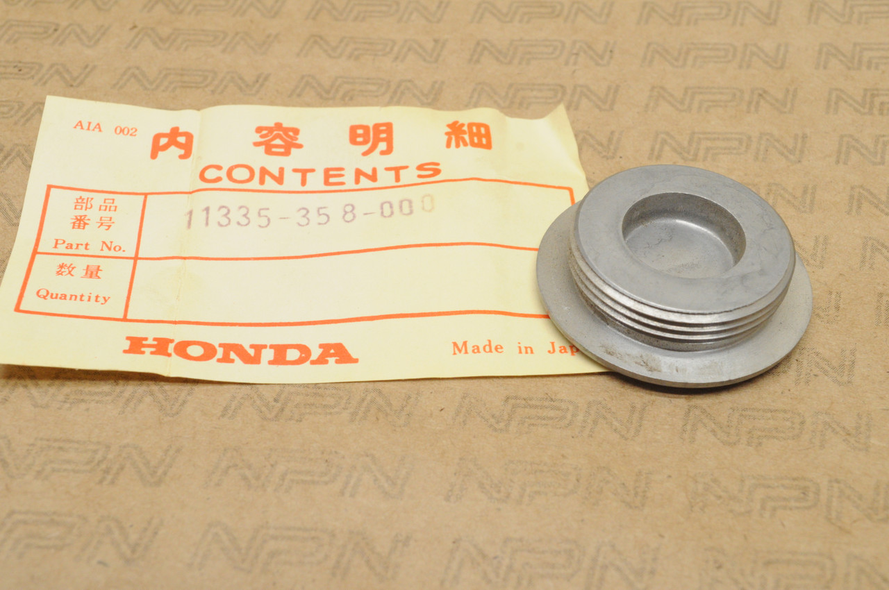NOS Honda MT250 K1 Clutch Adjustment Cap 11335-358-000