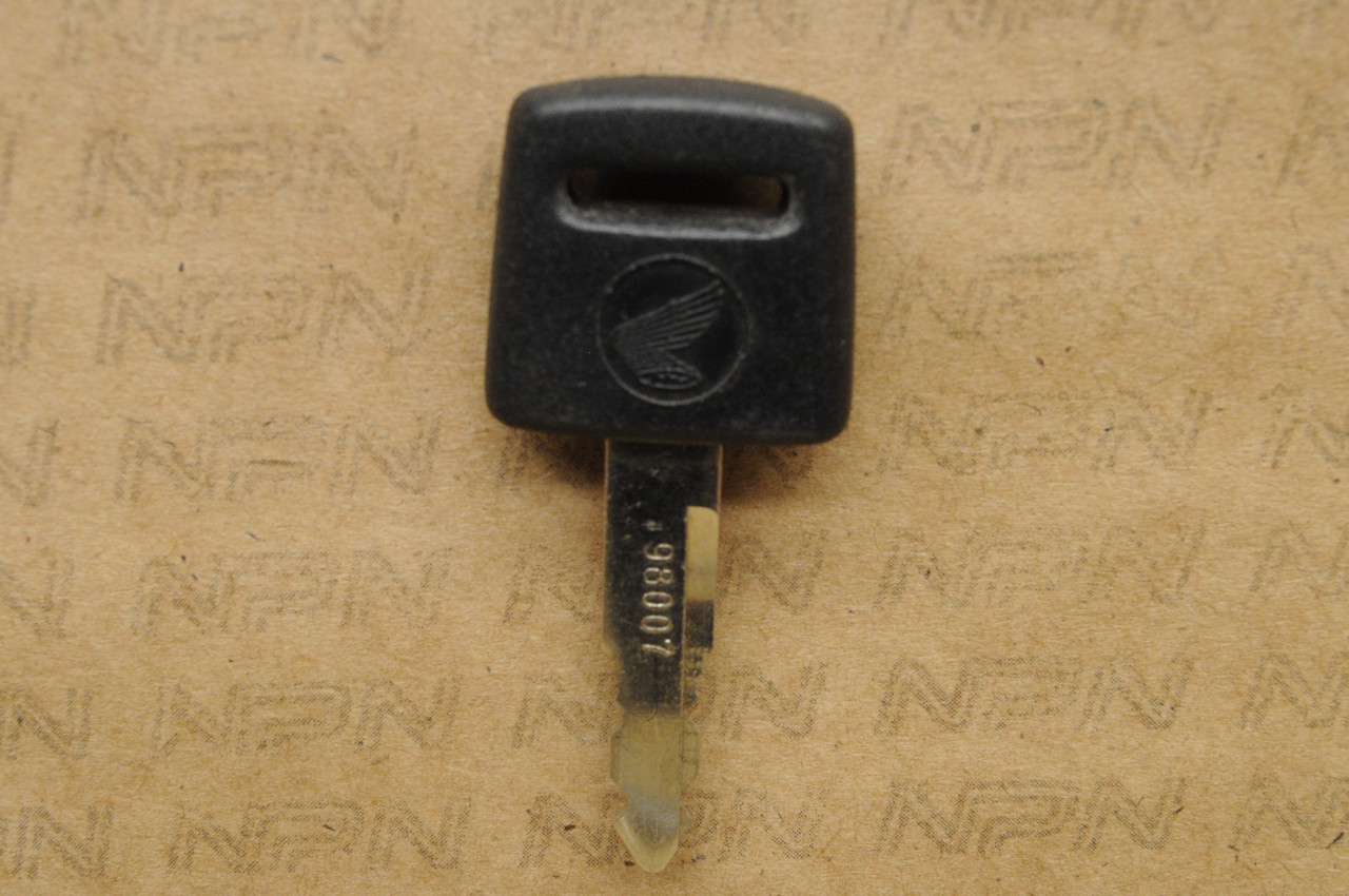 NOS Honda OEM Ignition Switch & Lock Key # 98007
