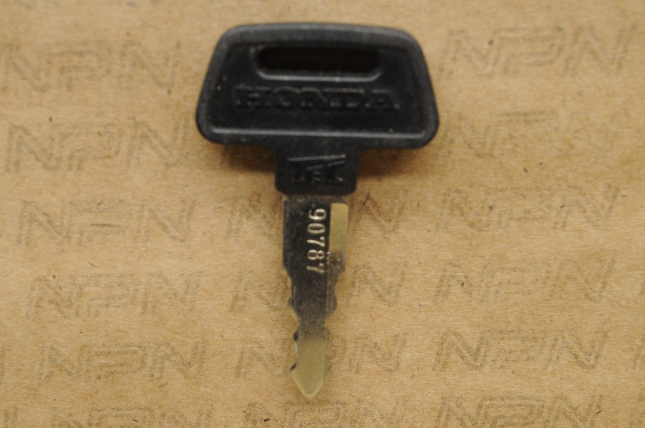 NOS Honda OEM Ignition Switch & Lock Key # 90787