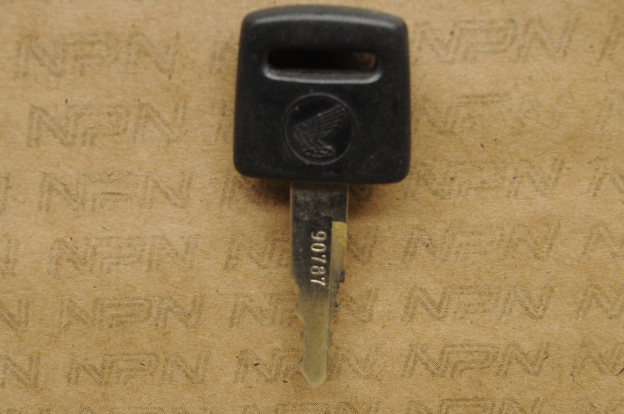 NOS Honda OEM Ignition Switch & Lock Key # 90787