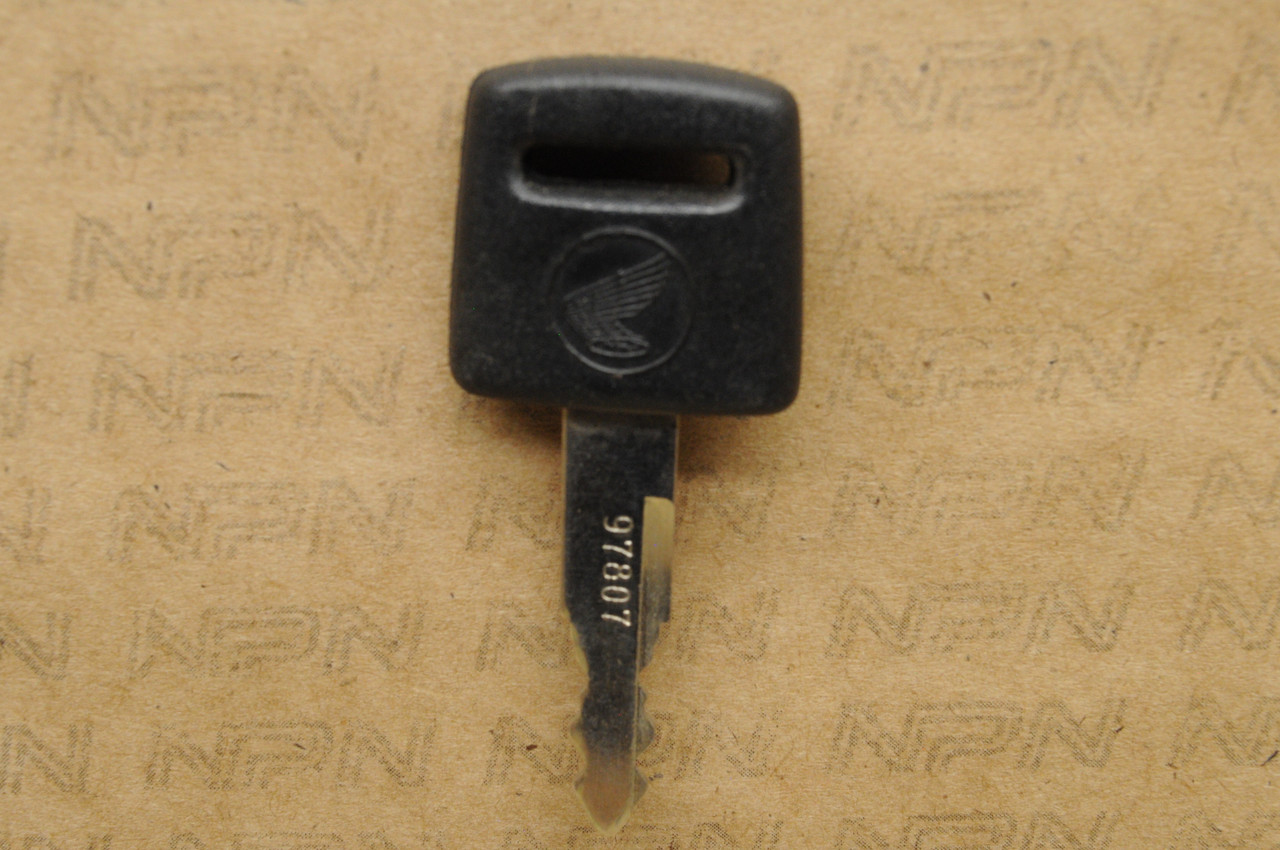 NOS Honda OEM Ignition Switch & Lock Key #90807