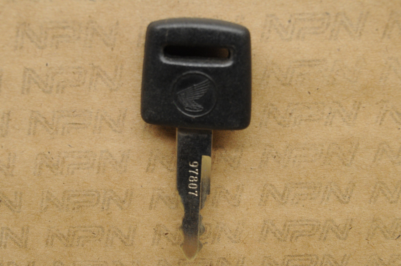 NOS Honda OEM Ignition Switch & Lock Key # 90807
