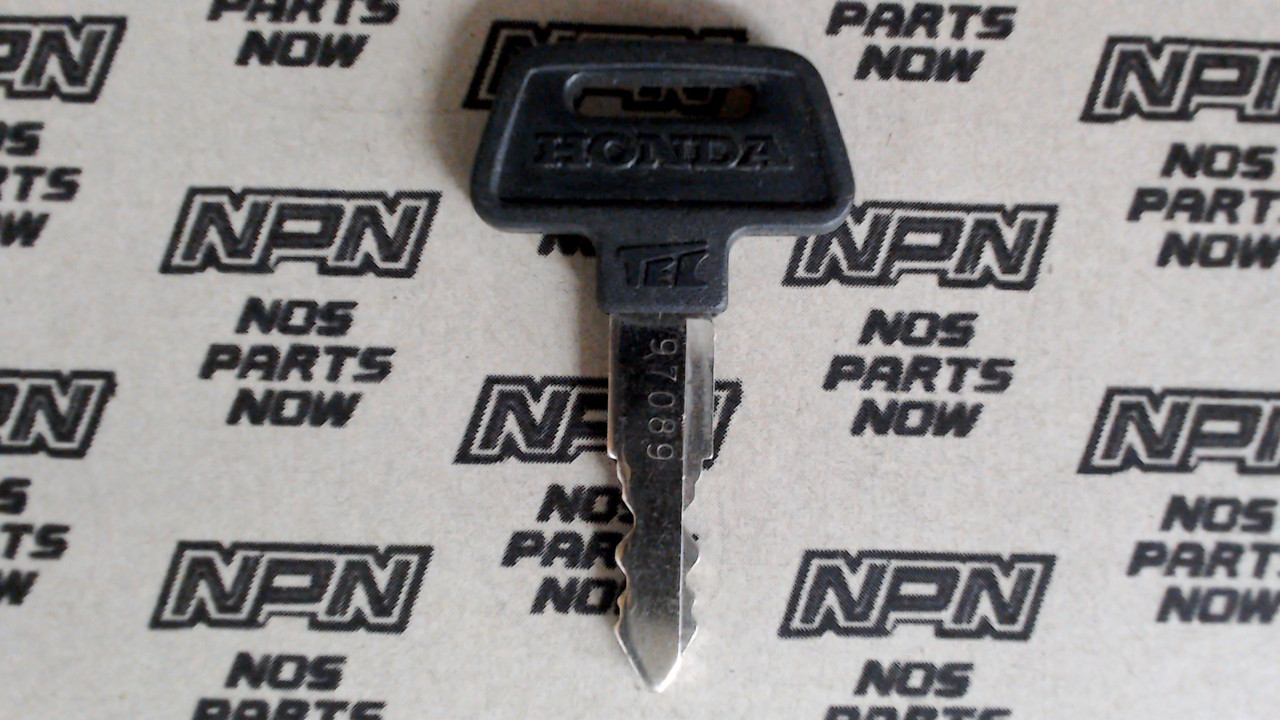 NOS Honda OEM Ignition Switch & Lock Key # 97089