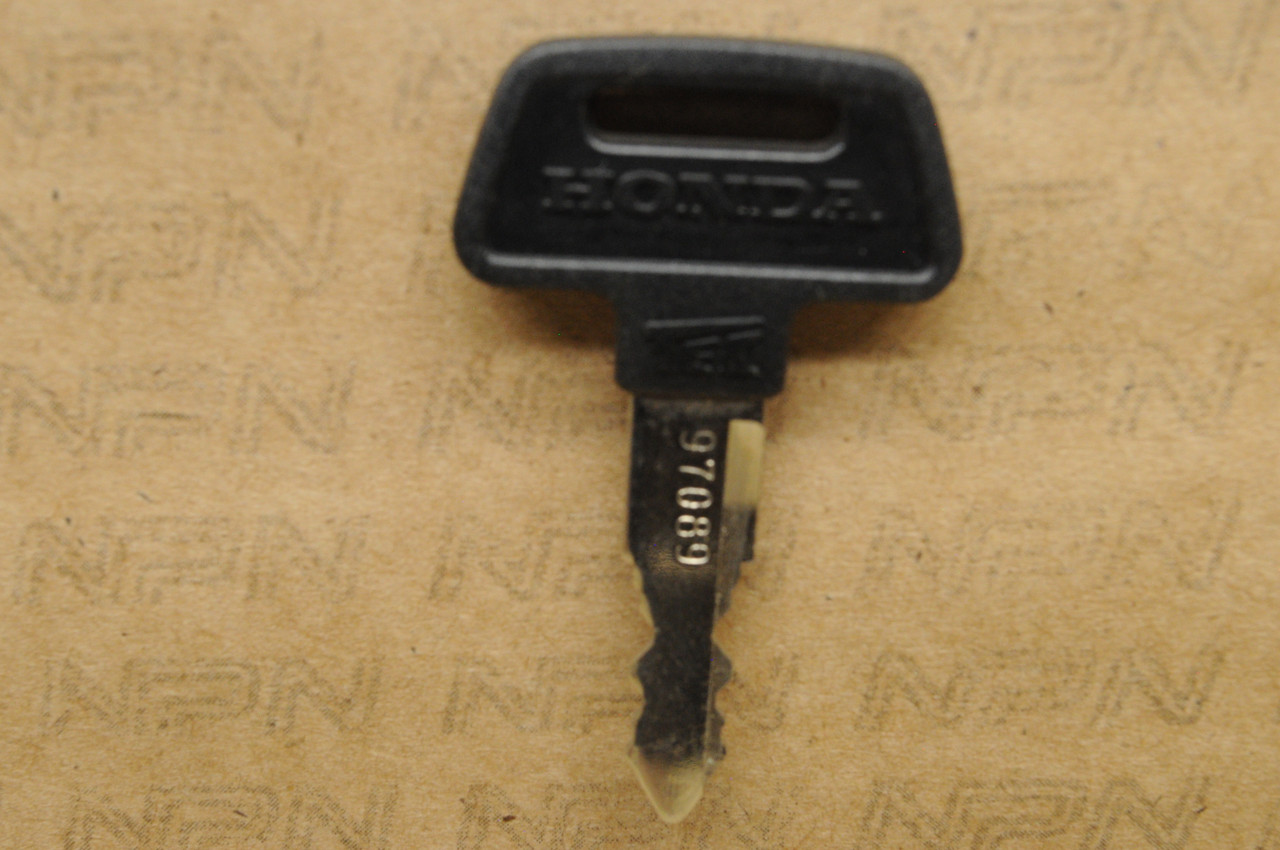 NOS Honda OEM Ignition Switch & Lock Key # 97089