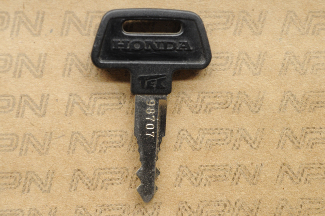 NOS Honda OEM Ignition Switch & Lock Key # 98707