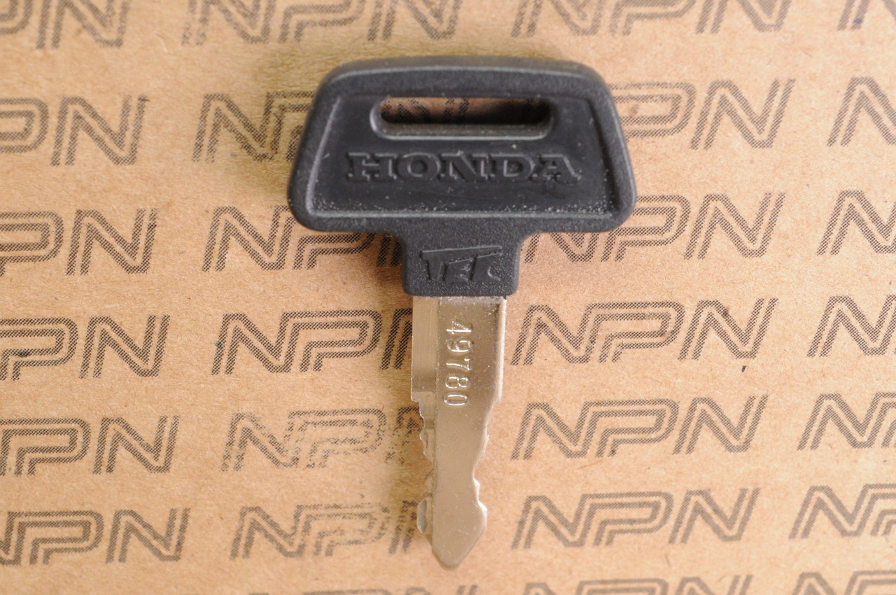 NOS Honda OEM Ignition Switch & Lock Key # 49780