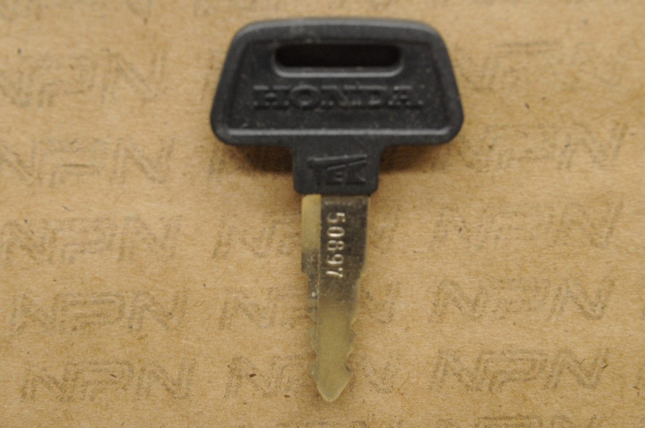 NOS Honda OEM Ignition Switch & Lock Key # 50897