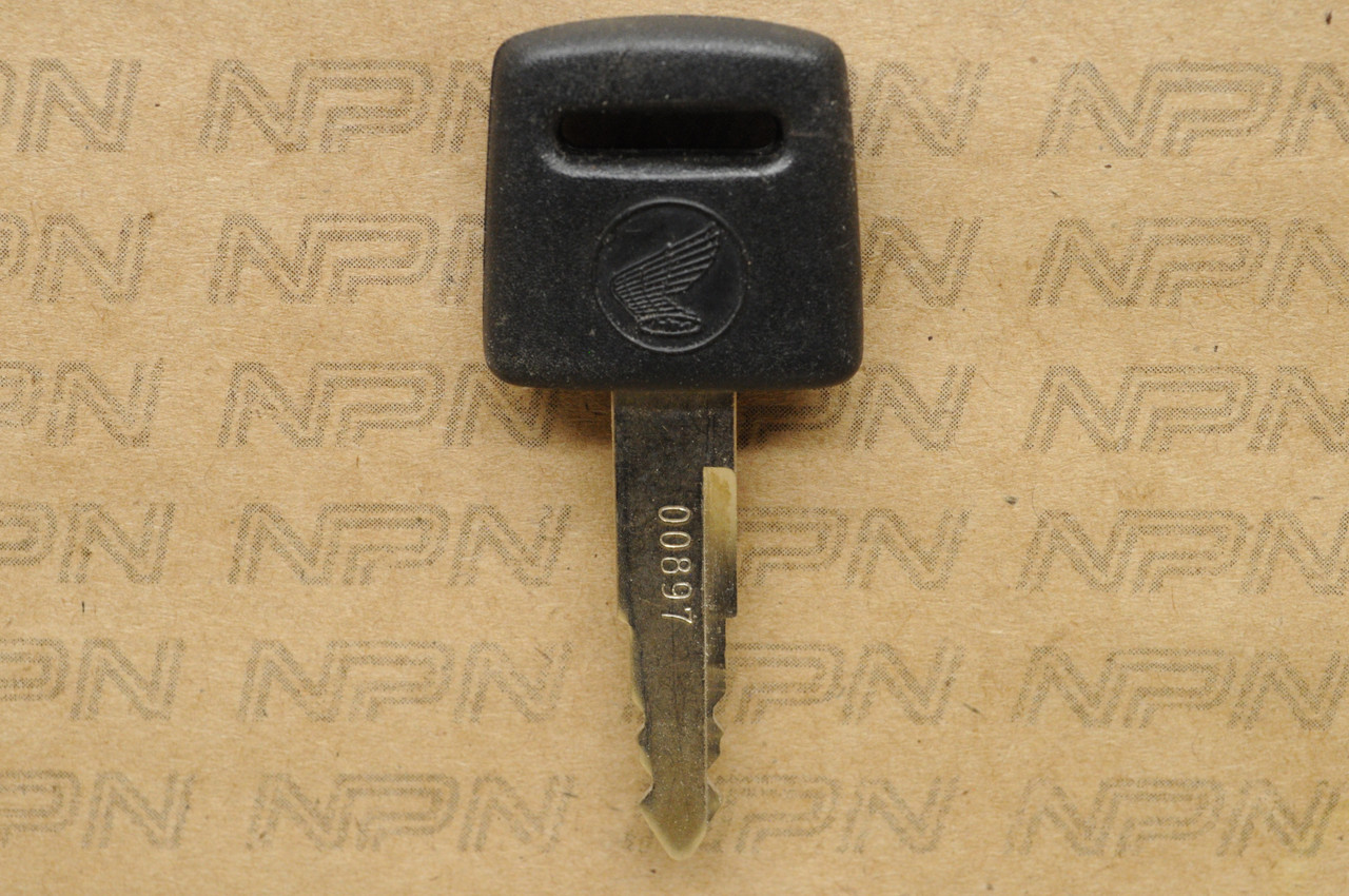 NOS Honda OEM Ignition Switch & Lock Key # 00897