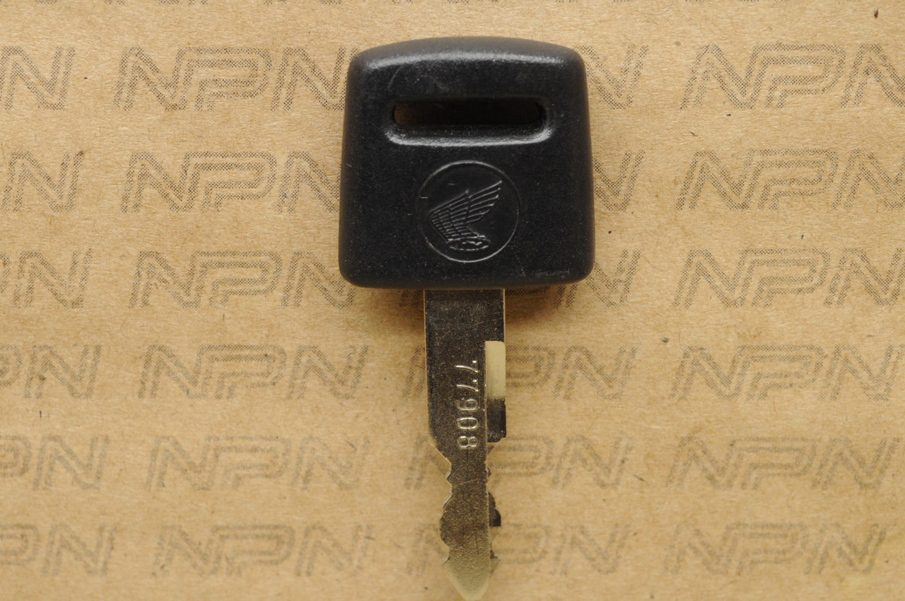 NOS Honda OEM Ignition Switch & Lock Key #77908