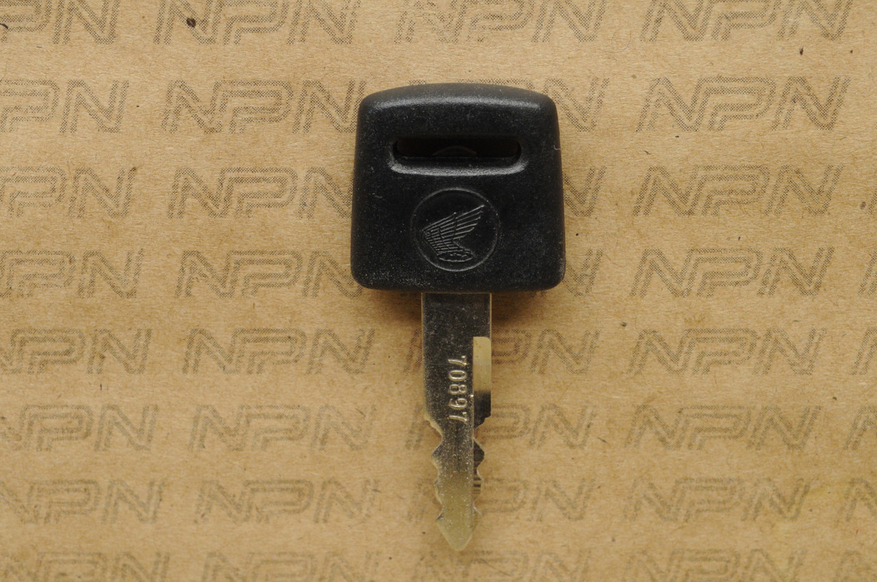NOS Honda OEM Ignition Switch & Lock Key # 70897