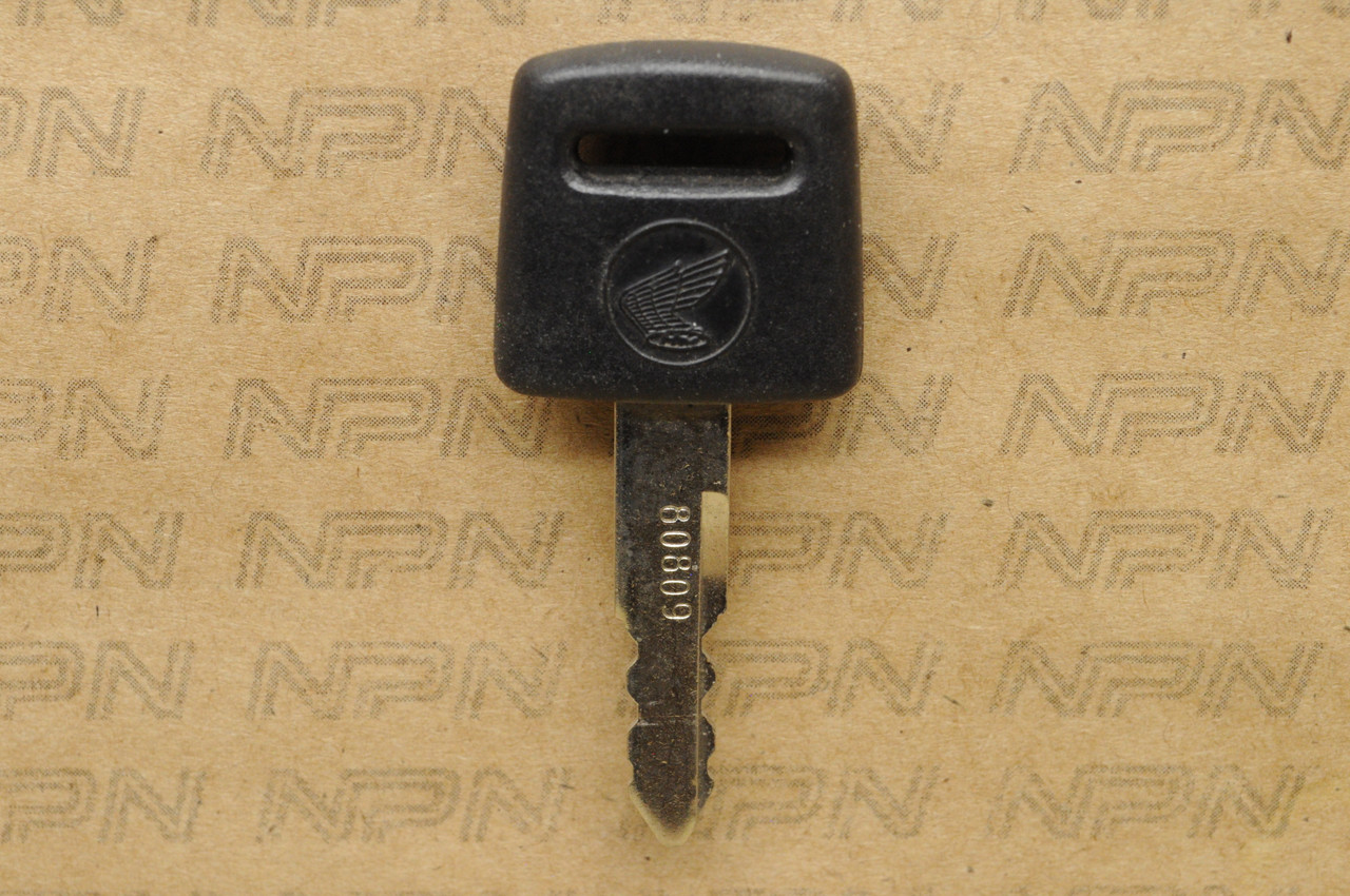 NOS Honda OEM Ignition Switch & Lock Key #80809