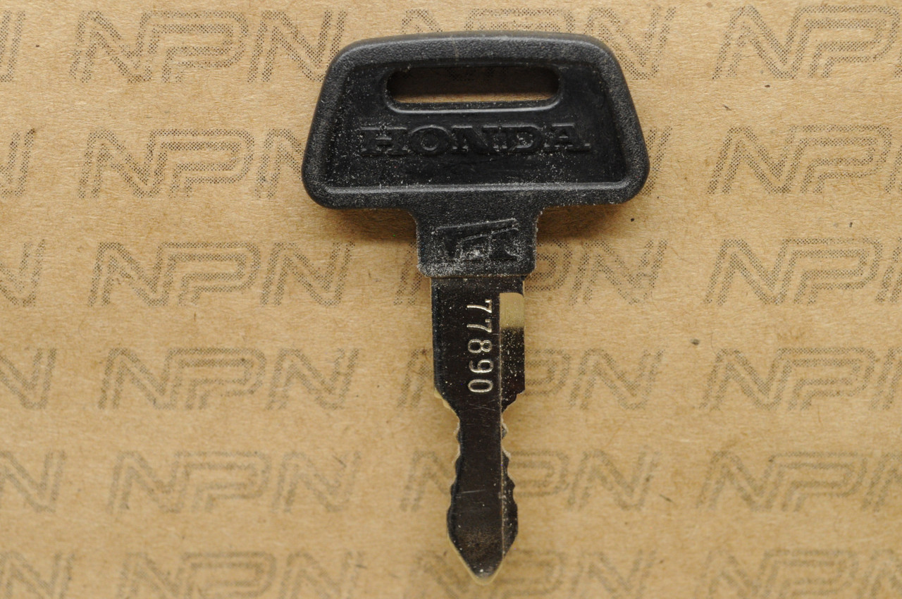 NOS Honda OEM Ignition Switch & Lock Key # 77890