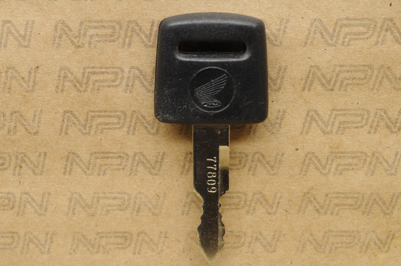 NOS Honda OEM Ignition Switch & Lock Key # 77809