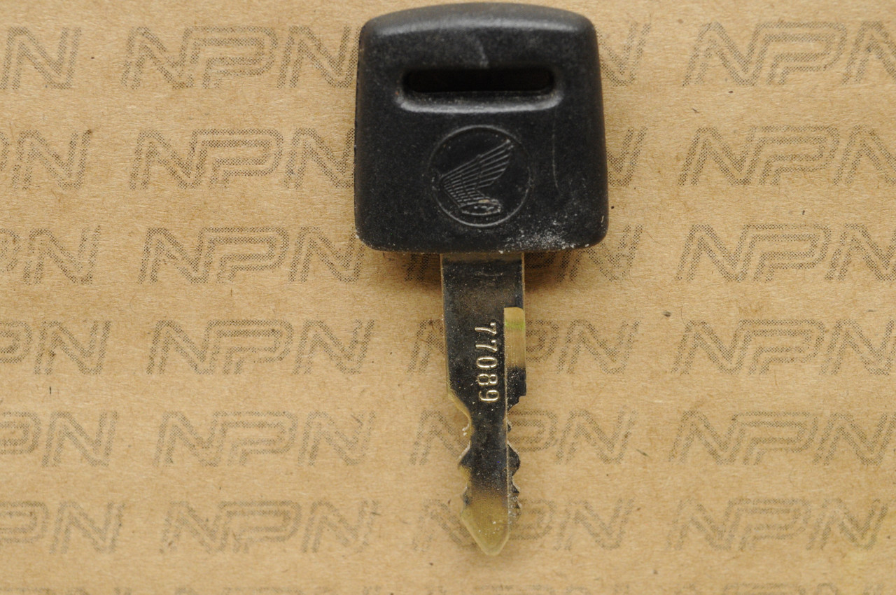 NOS Honda OEM Ignition Switch & Lock Key # 77089