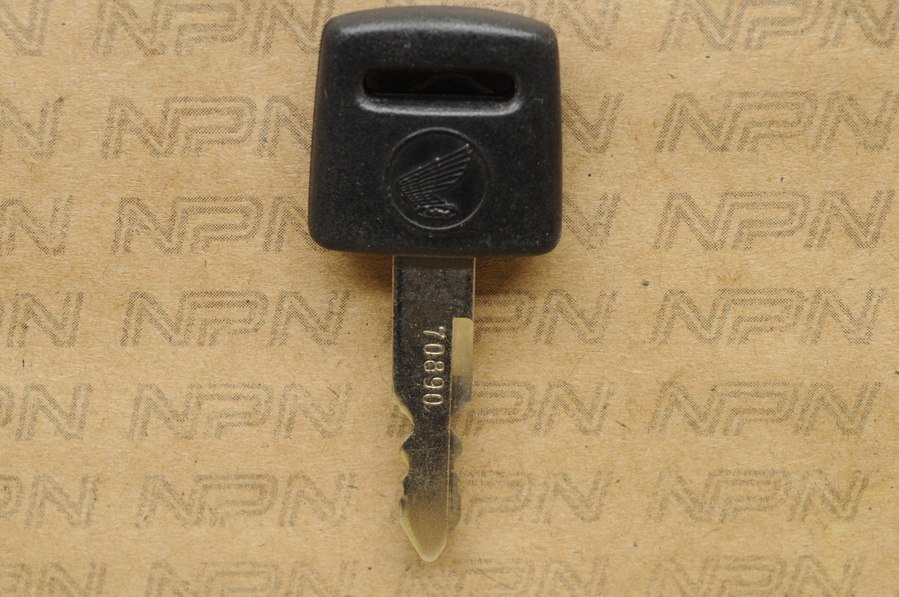 NOS Honda OEM Ignition Switch & Lock Key # 70890