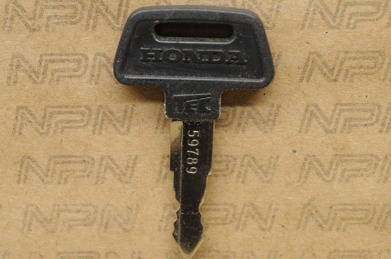 NOS Honda OEM Ignition Switch & Lock Key # 59789