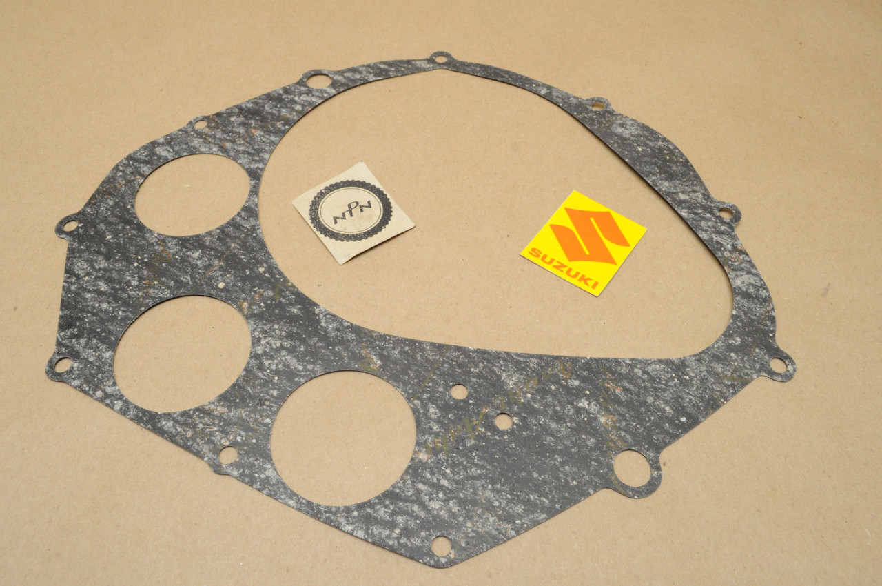 NOS Suzuki GN400 SP370 SP400 Crank Case Clutch Cover Gasket 11482-32400