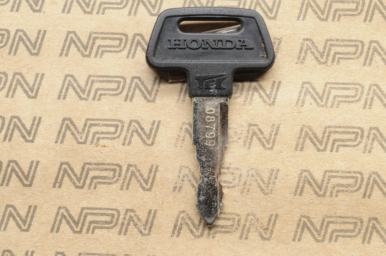 NOS Honda OEM Ignition Switch & Lock Key # 08799