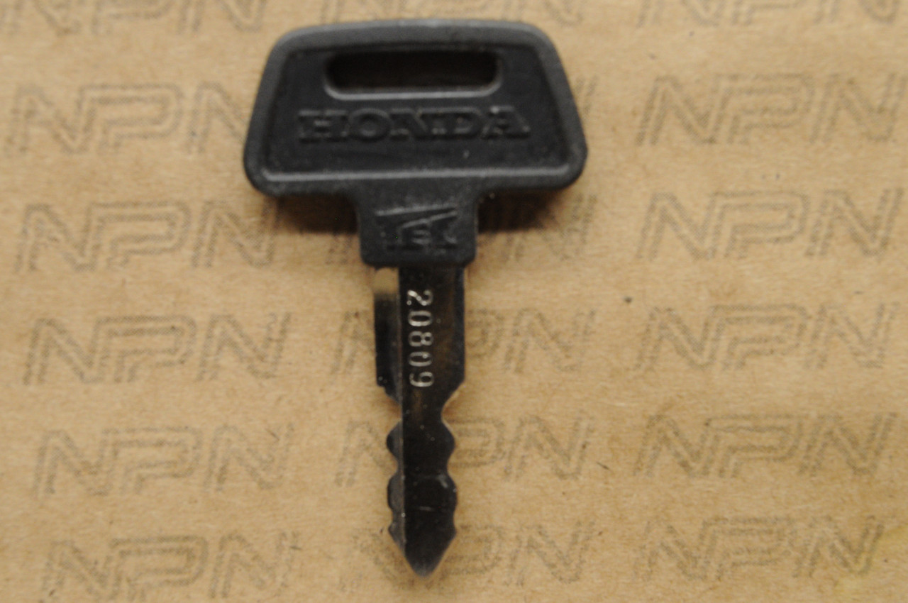 NOS Honda OEM Ignition Switch & Lock Key # 20809