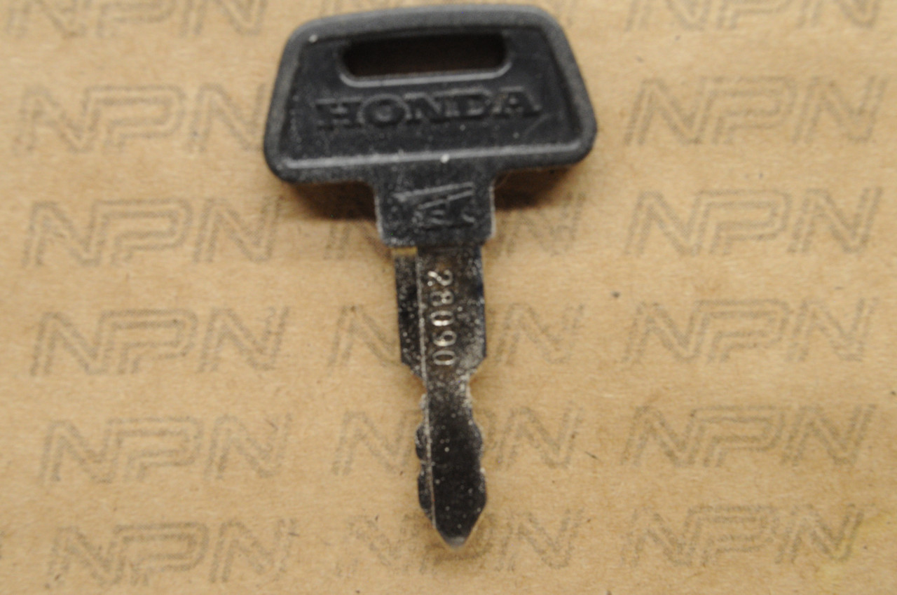 NOS Honda OEM Ignition Switch & Lock Key # 28090