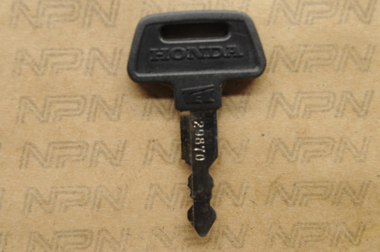 NOS Honda OEM Ignition Switch & Lock Key # 29870