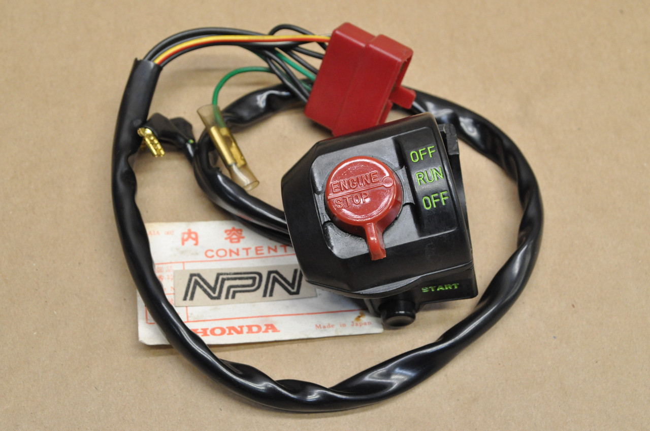 NOS Honda CB400 A CB400T CM400 A CM400T Start Run Stop Kill Switch 35130-413-772