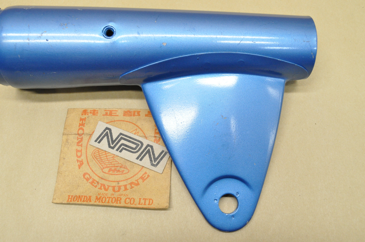 NOS Honda CL175 K5 Blue Right Fork Cover Head Light Mount Ear 51602-316-000 FB