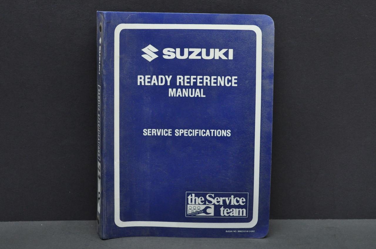 Vintage OEM 1994 Suzuki R Model Motorcycle ATV Service Spec Manual 99923-03934