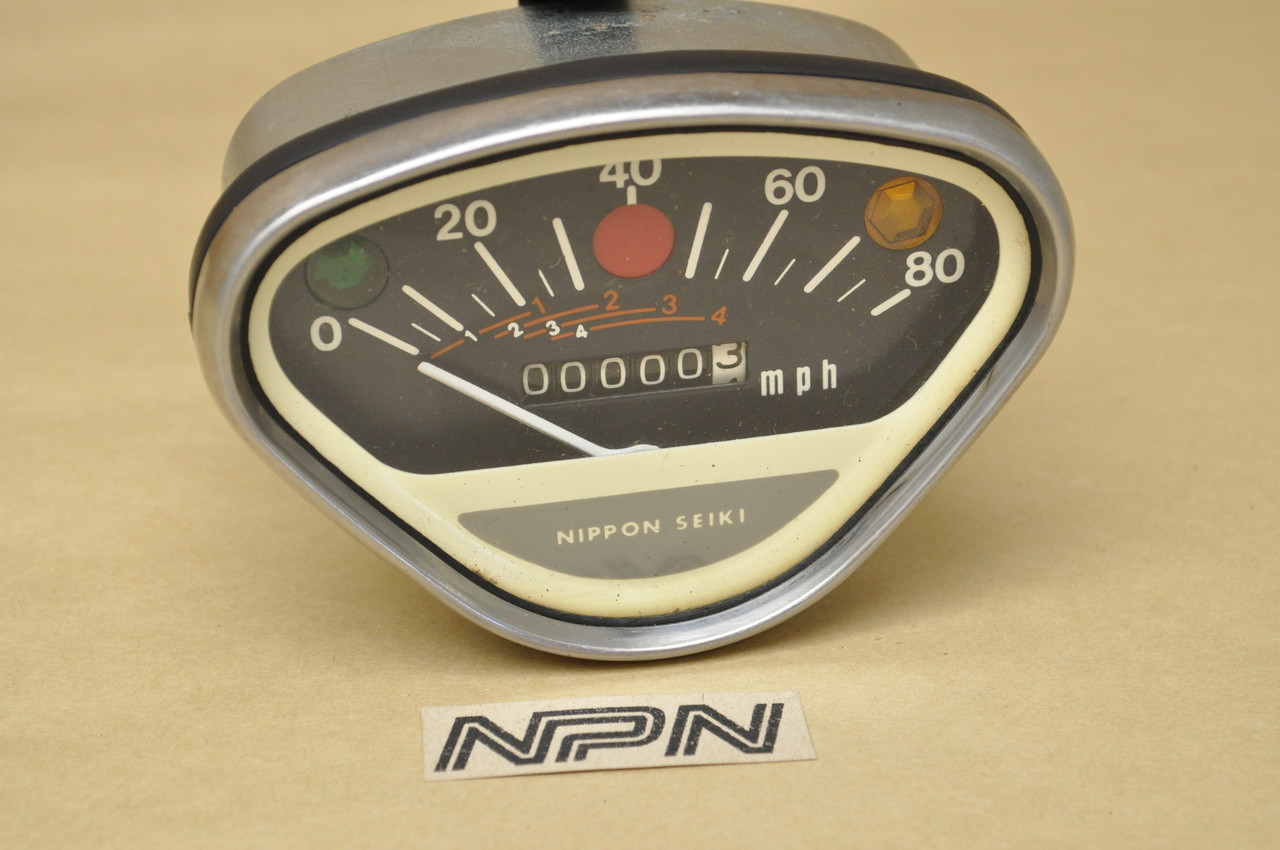 NOS Honda CT90 K1 Speedometer 37200-077-008 - NOS Parts NOW