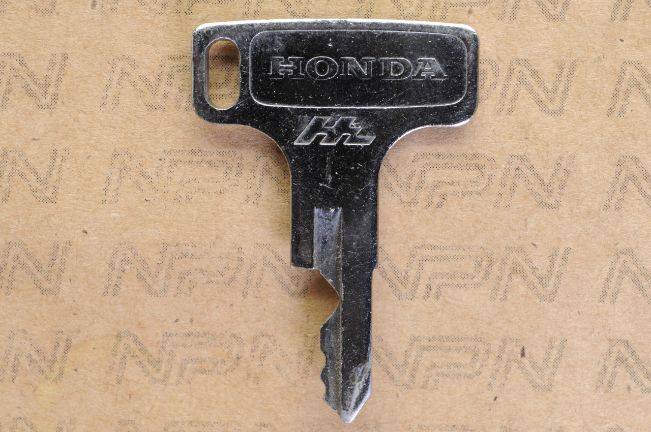 NOS Honda OEM Ignition Switch & Lock Key Single Groove H2303