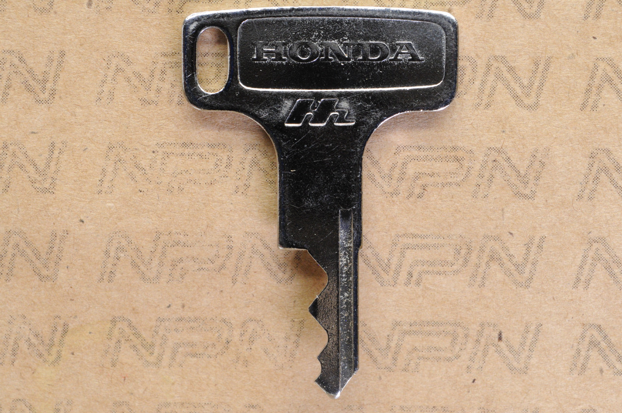 NOS Honda OEM Ignition Switch & Lock Key Single Groove H2203
