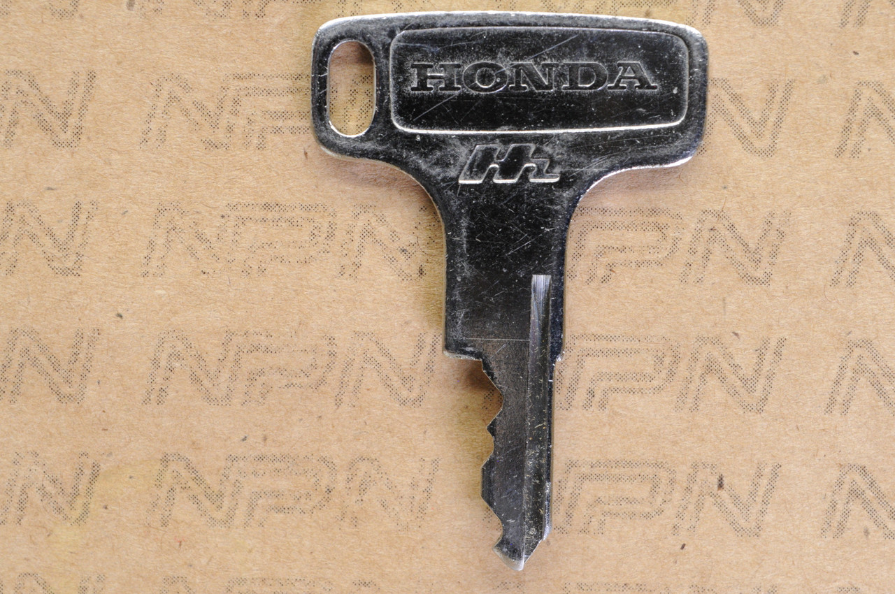 NOS Honda OEM Ignition Switch & Lock Key Single Groove H1301