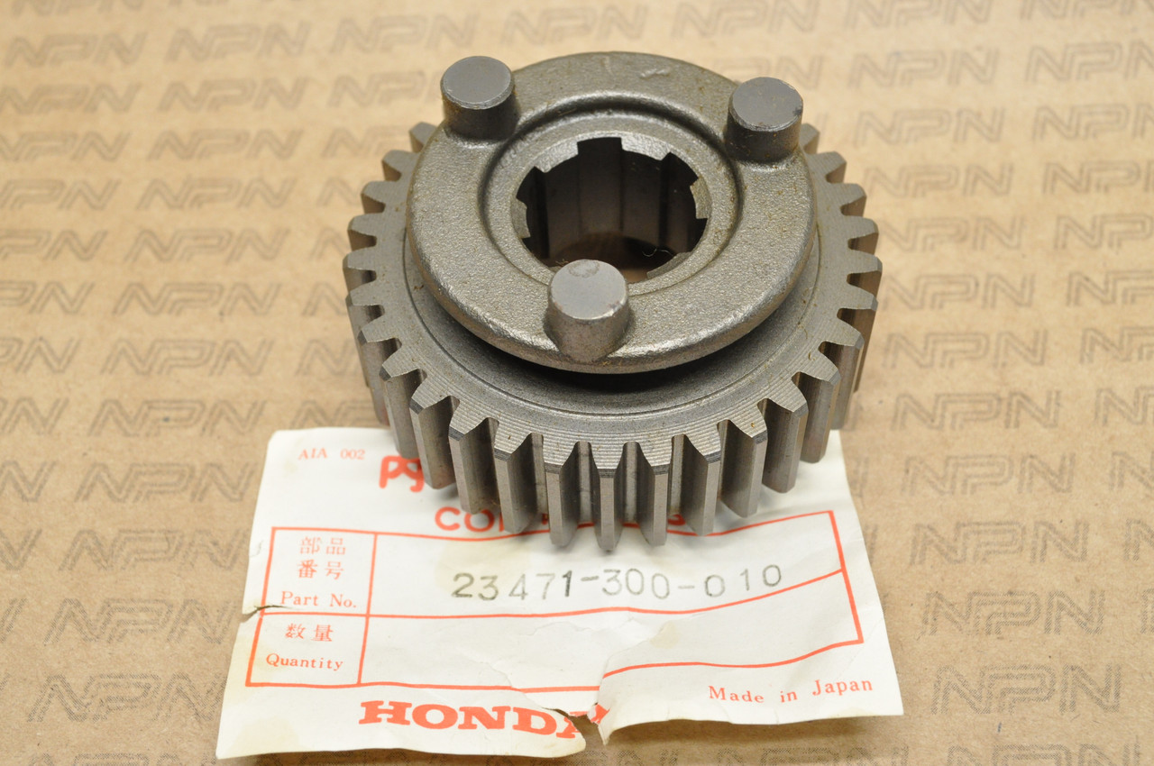 NOS Honda CB750 F CB750 K0-1978 Counter Shaft Fourth 4th Gear 34T 23471-300-010