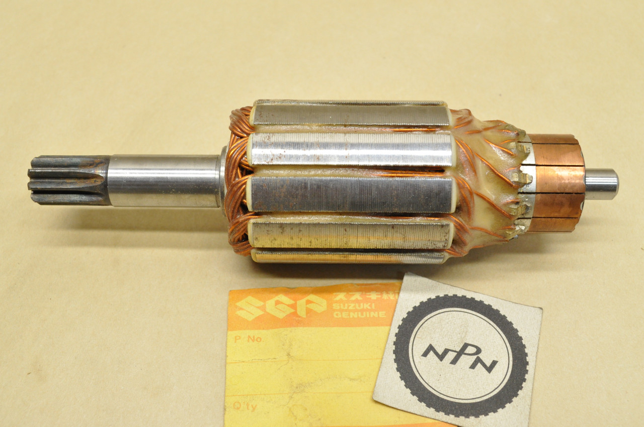 NOS Suzuki GS1100 GS750 GS850 Starter Motor Armature 31311-49040