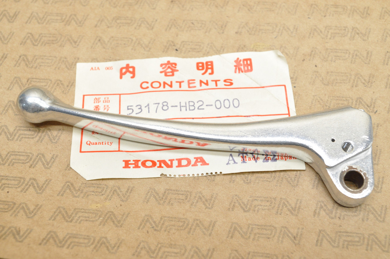 NOS Honda 1986 TRX70 Fourtrax Left Handlebar Brake Lever 53178-HB2