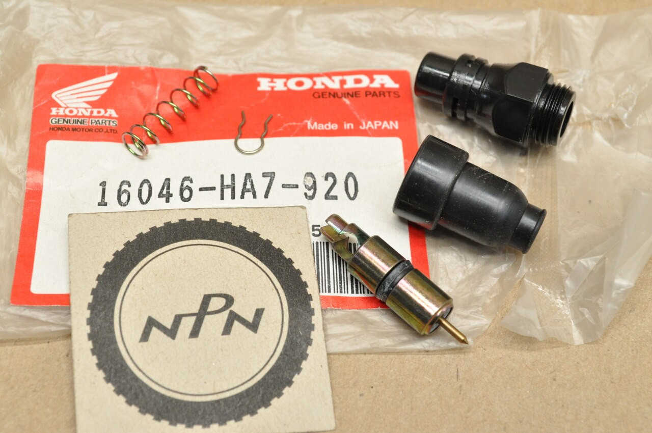 NOS Honda 1986-87 TRX350 1987-89 TRX350D Carburetor Choke Starter Valve Set 16046-HA7-920
