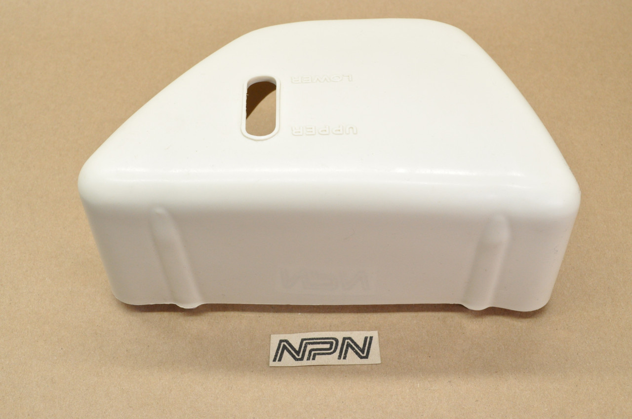 NOS Honda P50 Ivory White Right Side Battery Cover 83600-044-671 XL