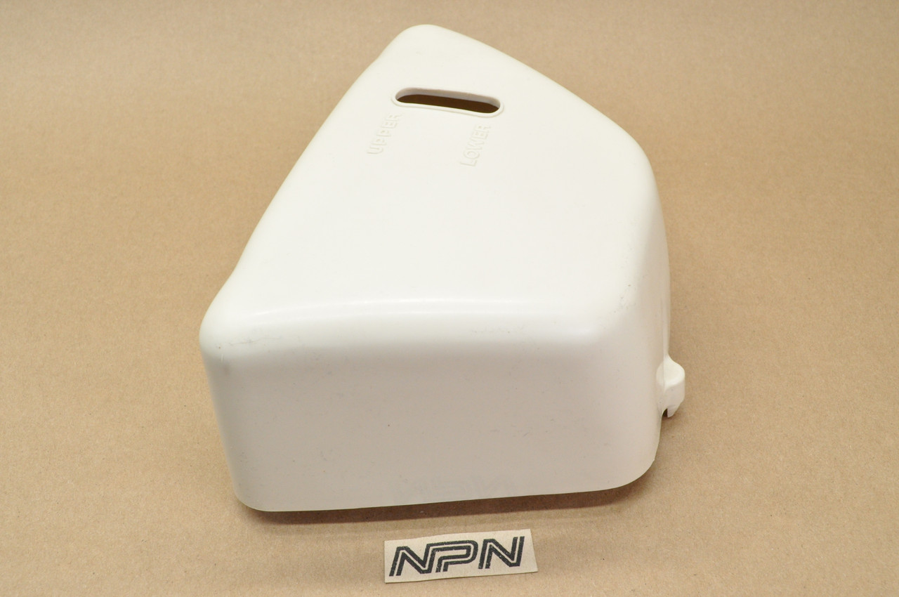 NOS Honda P50 Ivory White Right Side Battery Cover 83600-044-671 XL