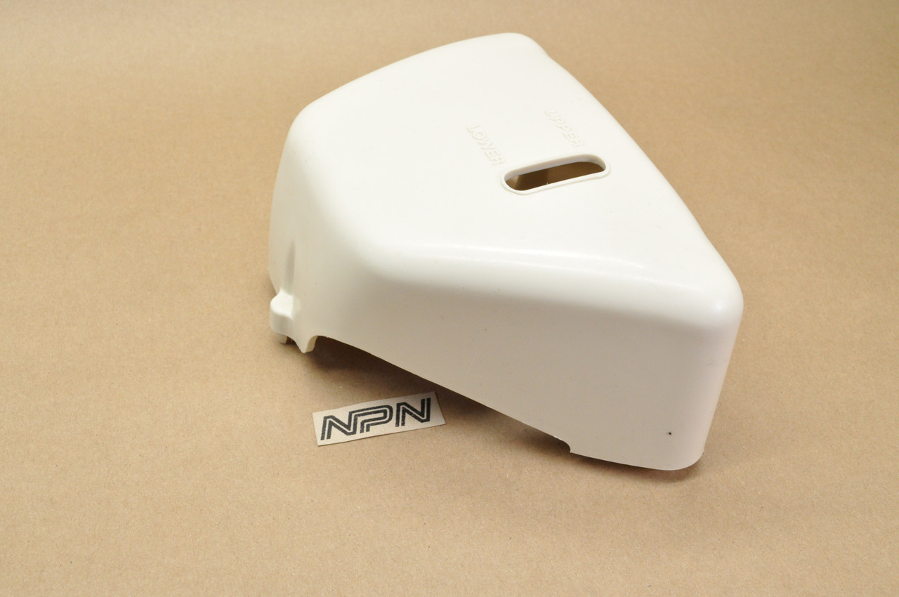 NOS Honda P50 Ivory White Right Side Battery Cover 83600-044-671 XL