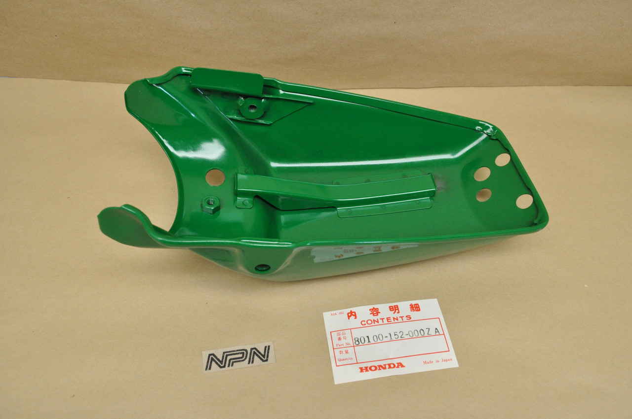 NOS Honda 1977 XL75 Spinach Green Rear Fender 80100-152-000 ZA