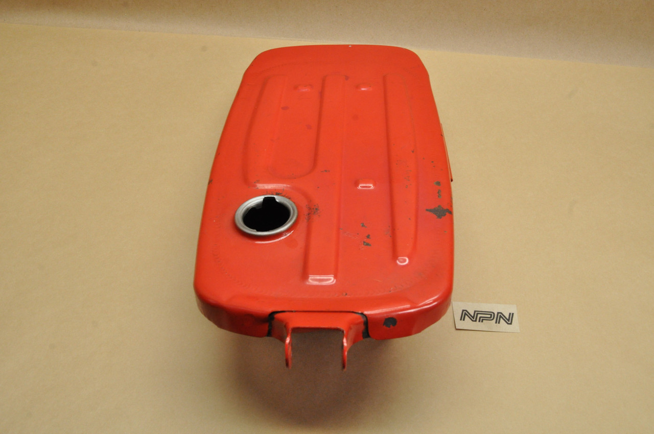 Vintage Used OEM Honda P50 Fuel Gas Tank Red 17500-044-010