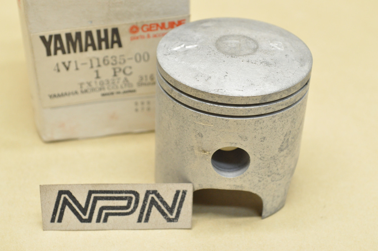 NOS Yamaha 1981 YZ80 .25 Oversize Piston 4V1-11635-00