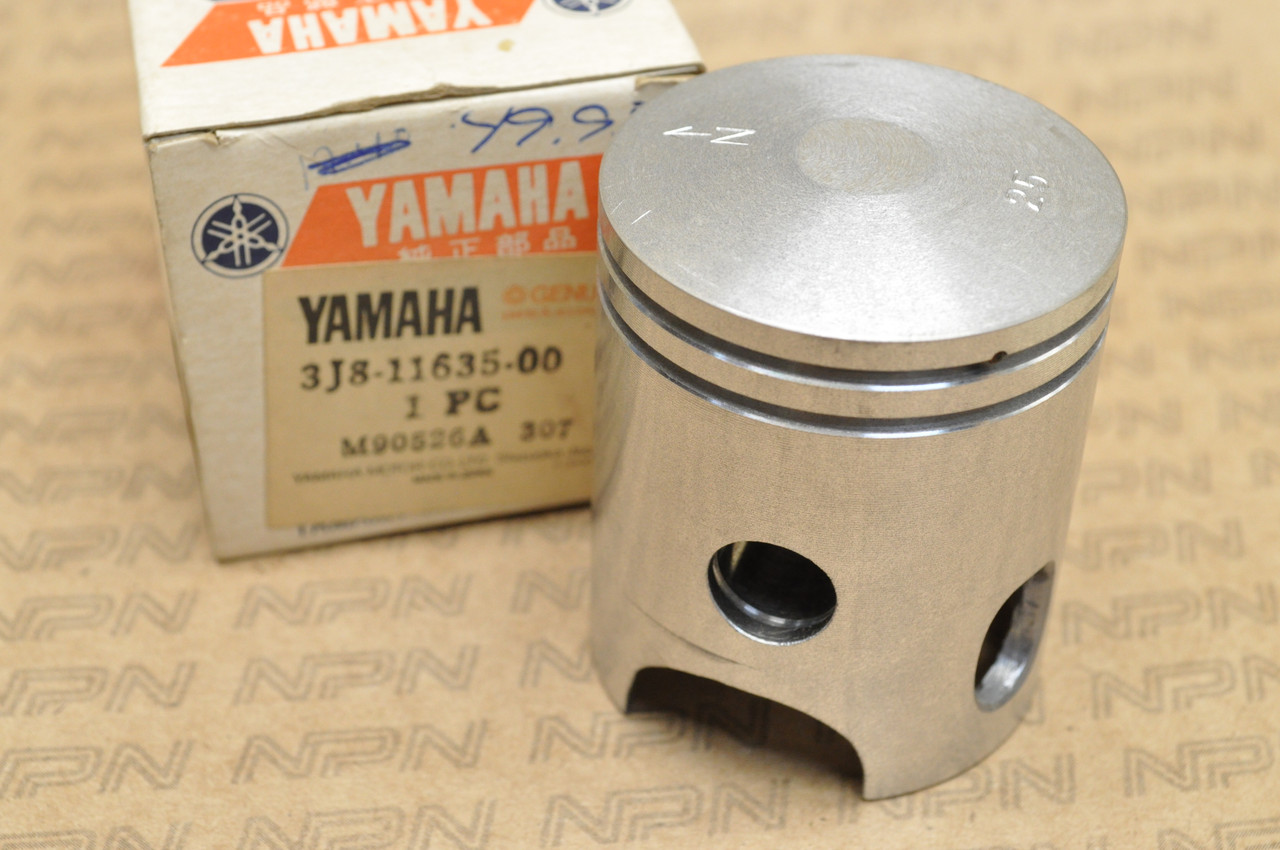 NOS Yamaha 1981 DT80 1980 GT80 .25 Oversize Piston 3J8-11635-00