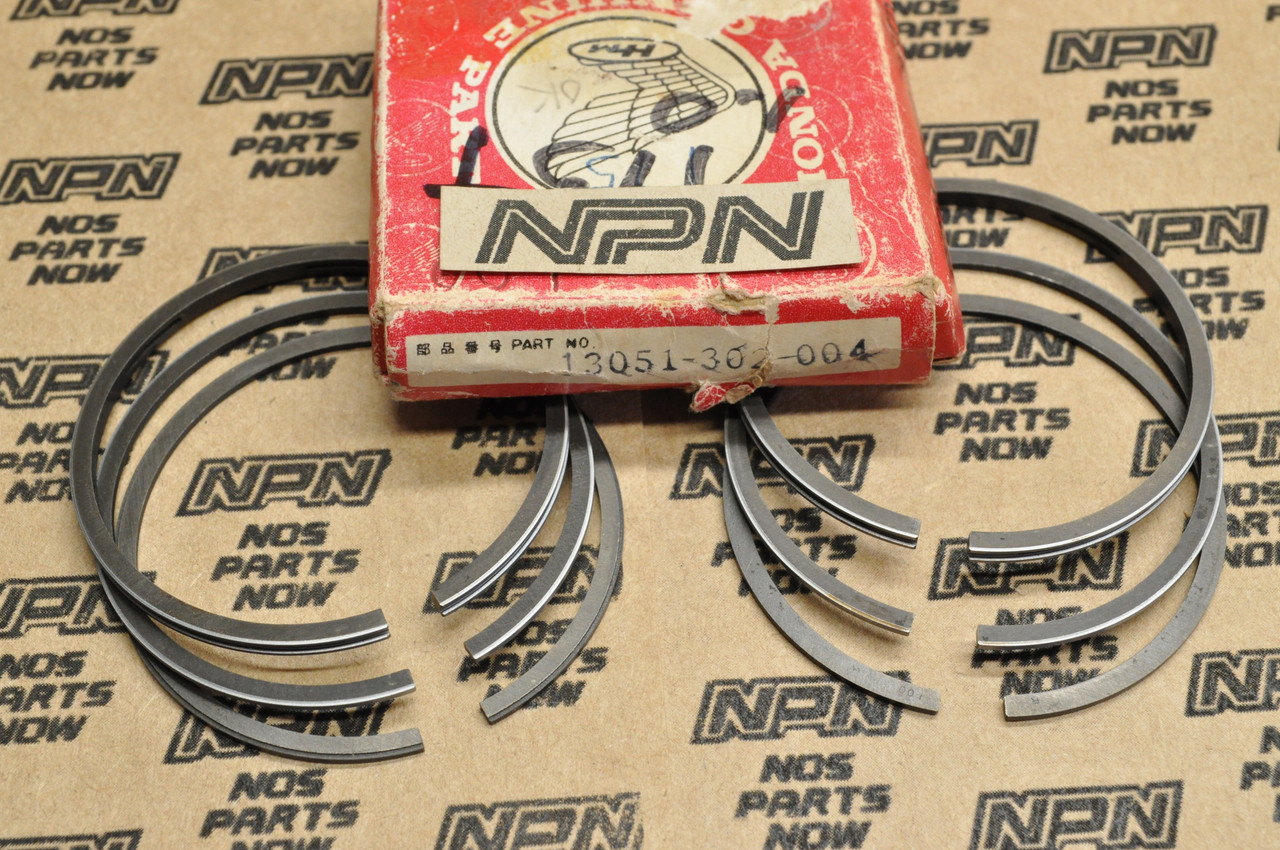NOS Honda CA175 CB175 CL175 SL175 1.00 Oversize Piston Ring Set 13051-302-004
