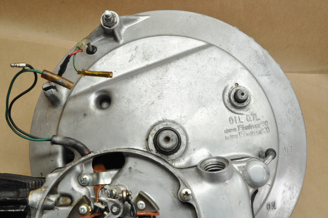 Vintage Used OEM Honda P50 Engine Motor Crank Case Assembly 11100-044-100